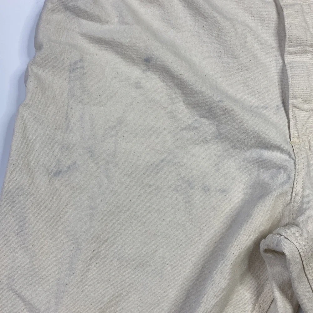 Vintage Big Smith White Cotton Carpenter Paint Pants 42x32